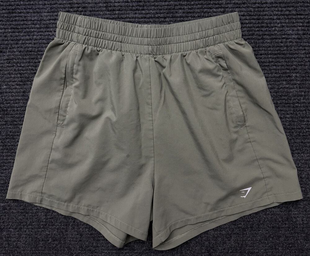 Gymshark Arrival 5” Shorts Men’s X-Small Green Workout Training